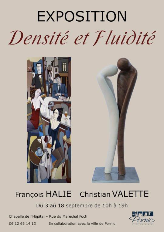 Densité et Fluidité - Affiche et Flyer